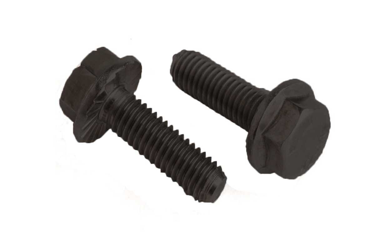 Болт шестигранний M5x12 10.9 з зубчастим фланцем без покр